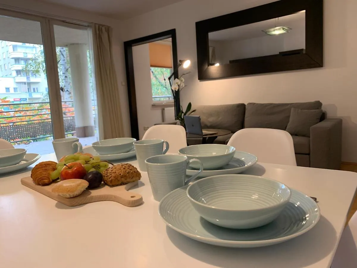 Modern 1Br Flat In Heart Of Warsaw With Parking Apartment 0*,  Poland